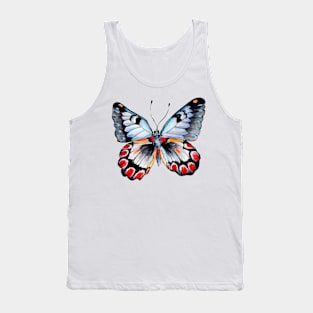 Butterfly Art On Tank Top